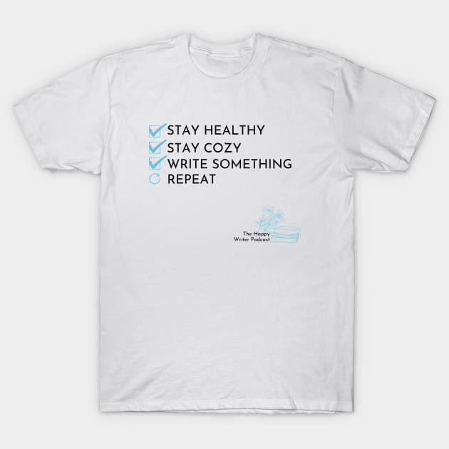 Happy Writer Checklist T-Shirt by The Happy Writer